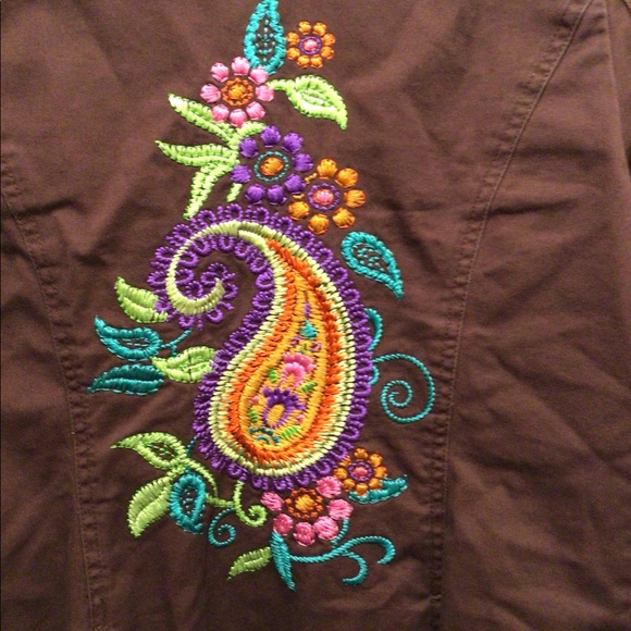 Embroidered jacket - Picture 2 of 5